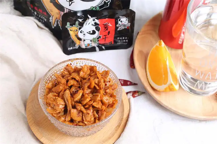 
Chinese Low-fat Delicious Spicy Preserved Szechuan Pickle Dried Radish Snack Food 