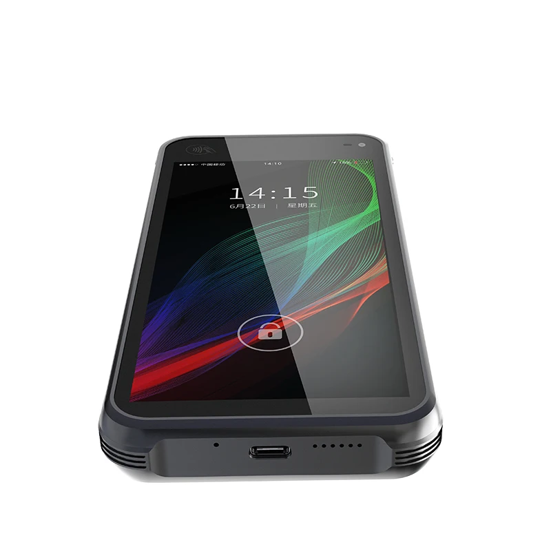 5.5 Inch Touch Screen Mobile NFC tablet terminal Handheld Android Rugged POS Scanner S82
