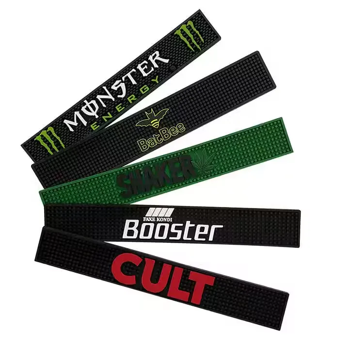 OEM Logo Bar Accessories Beer Accessories Custom Bar Mat Rubber Bar Mat Barmat