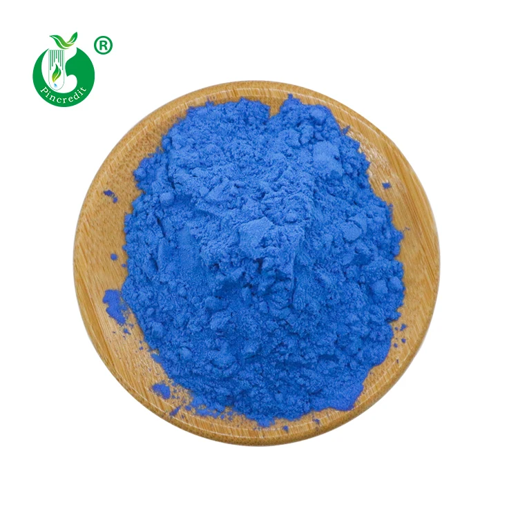 Пищевой краситель E6, экстракт фикоцианина, Спирулина, синий порошок, фикоцианин (60757355160)