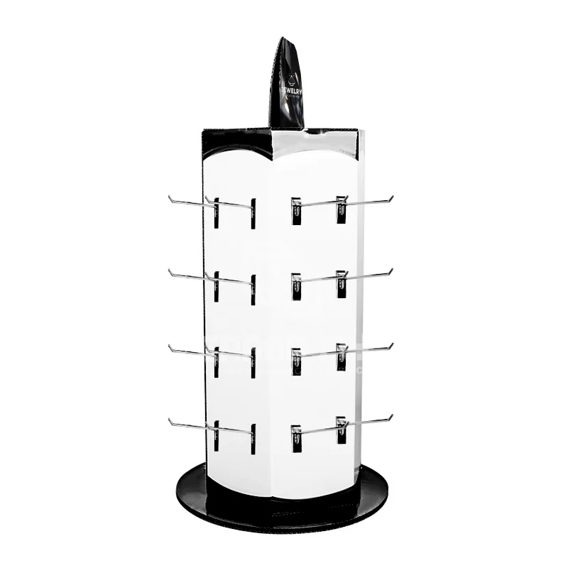Environmentally Friendly Product Displaying Jewelry 360 Rotating Display Stand