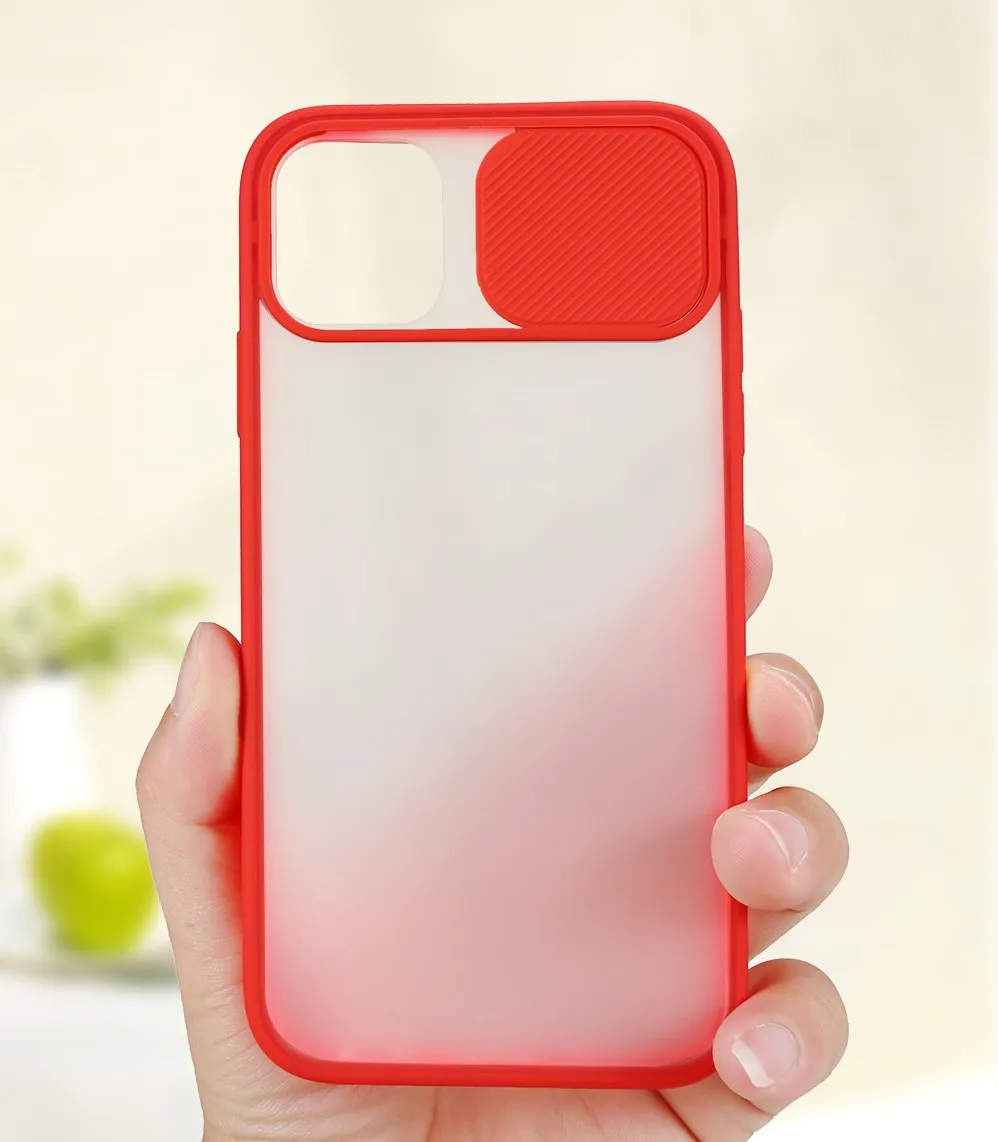 Gemfits Camera Lens Protect Phone Case For iPhone 11 12 Pro Max X XS XR Mate Clear Hard PC Cover For iPhone 12 Mini 6 6s 7 8