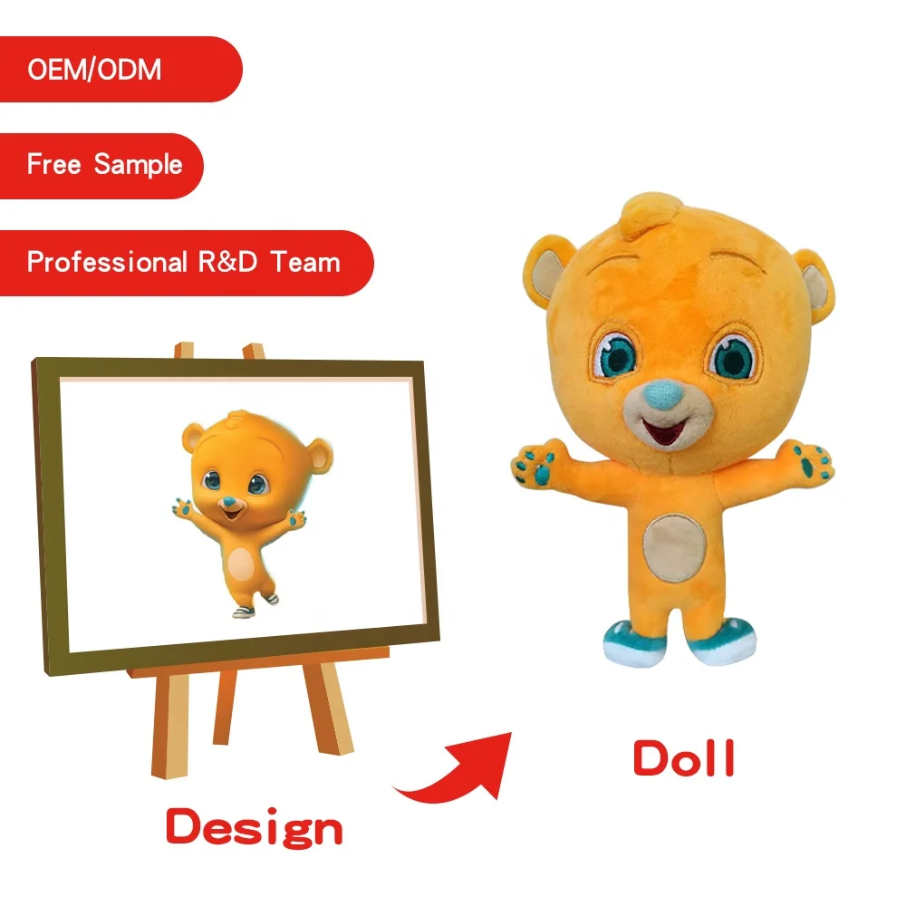 plush toy animal pillow custom fox pillow big doll animal plush stuffed fox toy