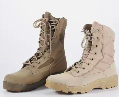 original Belleville coyote color outdoor tactical boots for men real leather steel toe available desert combat boots HSM056