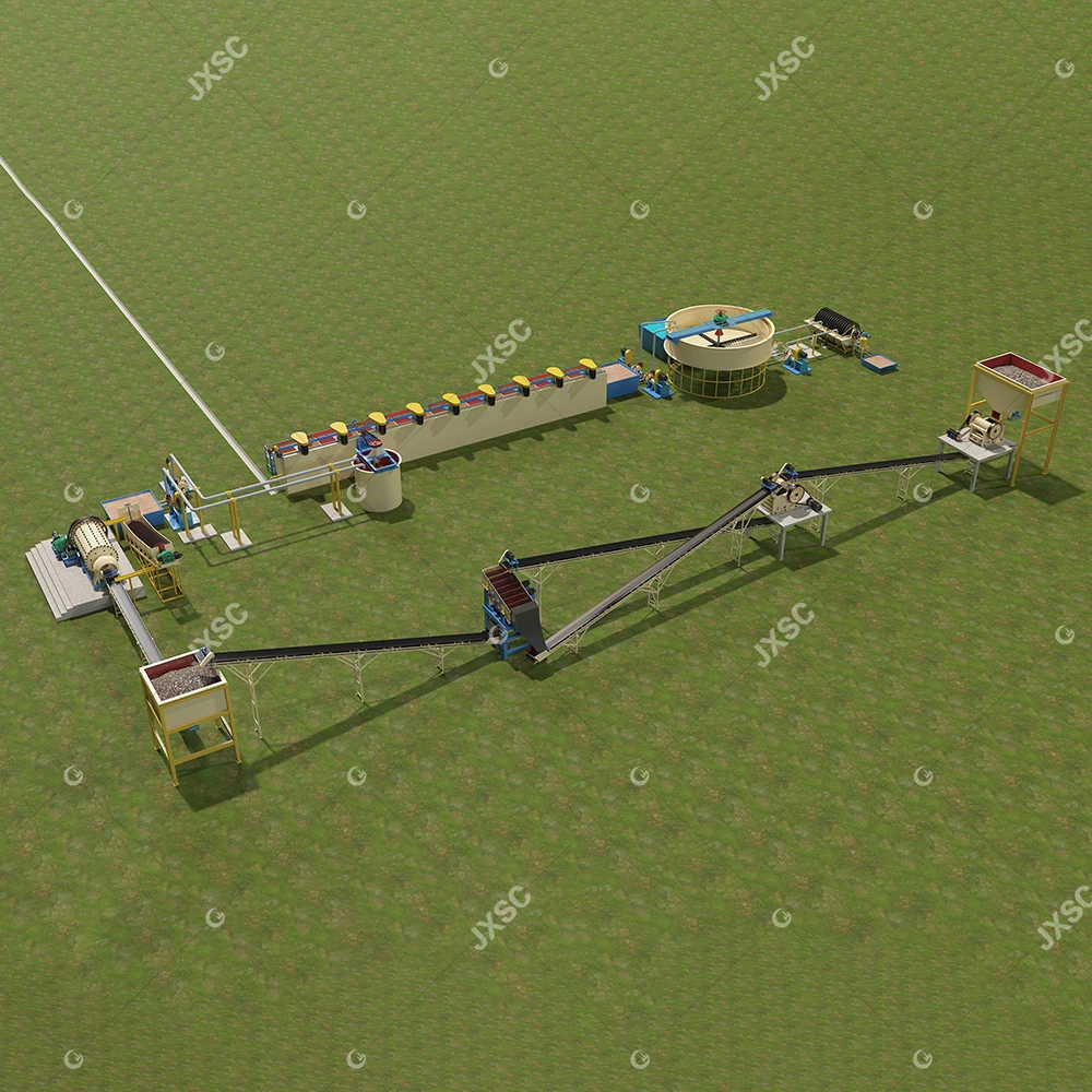 Mineral Production Extraction Equipment Line Molybdenum Ore Processing Plant