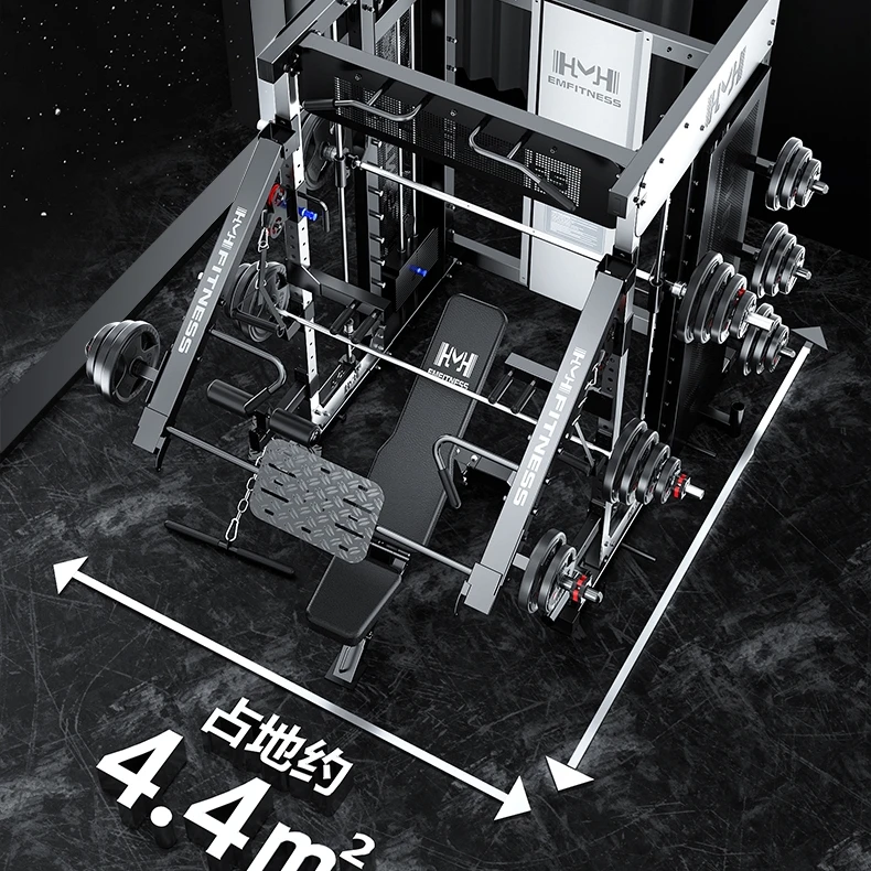High quality multi functional smith machine home gym commercial squat rack