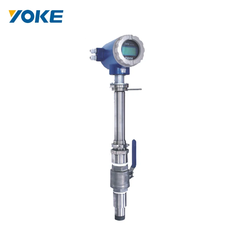 Supporting OEM DN100-2000 plug-in electromagnetic flowmeter, suitable for industrial wastewater, seawater, and sewage treatment