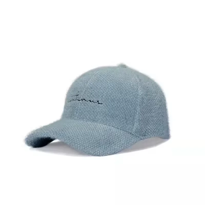 BSCI Factory  New Trend   Design winter cap wholesale custom logo soft embroidery towel  baseball hat