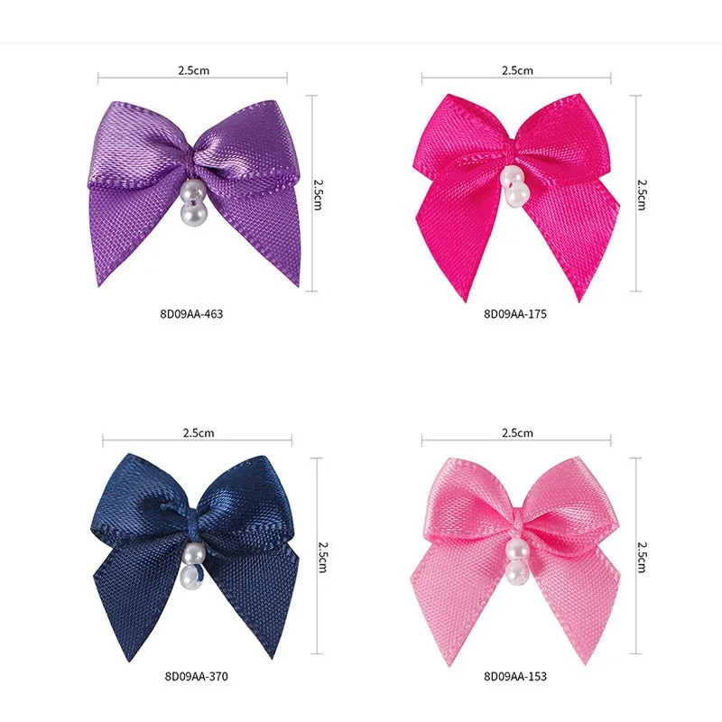 Clothing accessories DIY handmade accessories mini bow pearl decoration