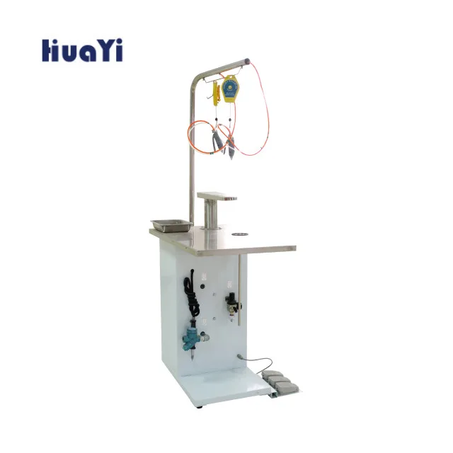 Hotel, laundry, dry cleaning shop, hospital spotting table