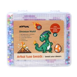 Wholesale Educational Toys Artkal Beads 5000garins Diy Puzzle Game Ironing Beads Set Plastic 5mm Hama Perler Beads