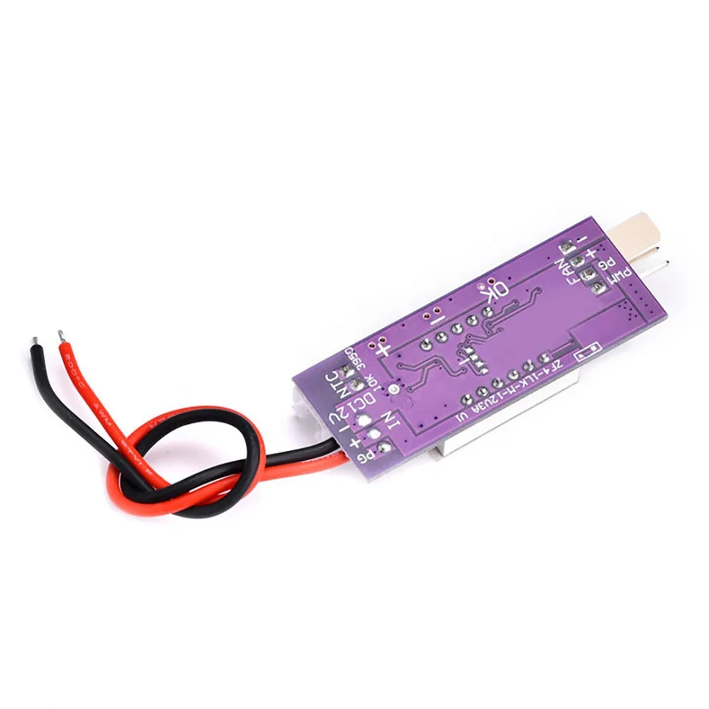 DC12V PWM Fan контроль температуры Регулятор маленький 4 провода скорость цифровой дисплей поддерживает 3A внутренний