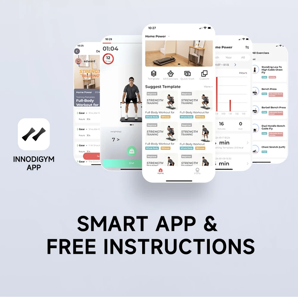 RH Commercial Use And Home Use Fitness Equipment Home Gym Multifunction Machine 4 Station Home Gym With Squat Machine