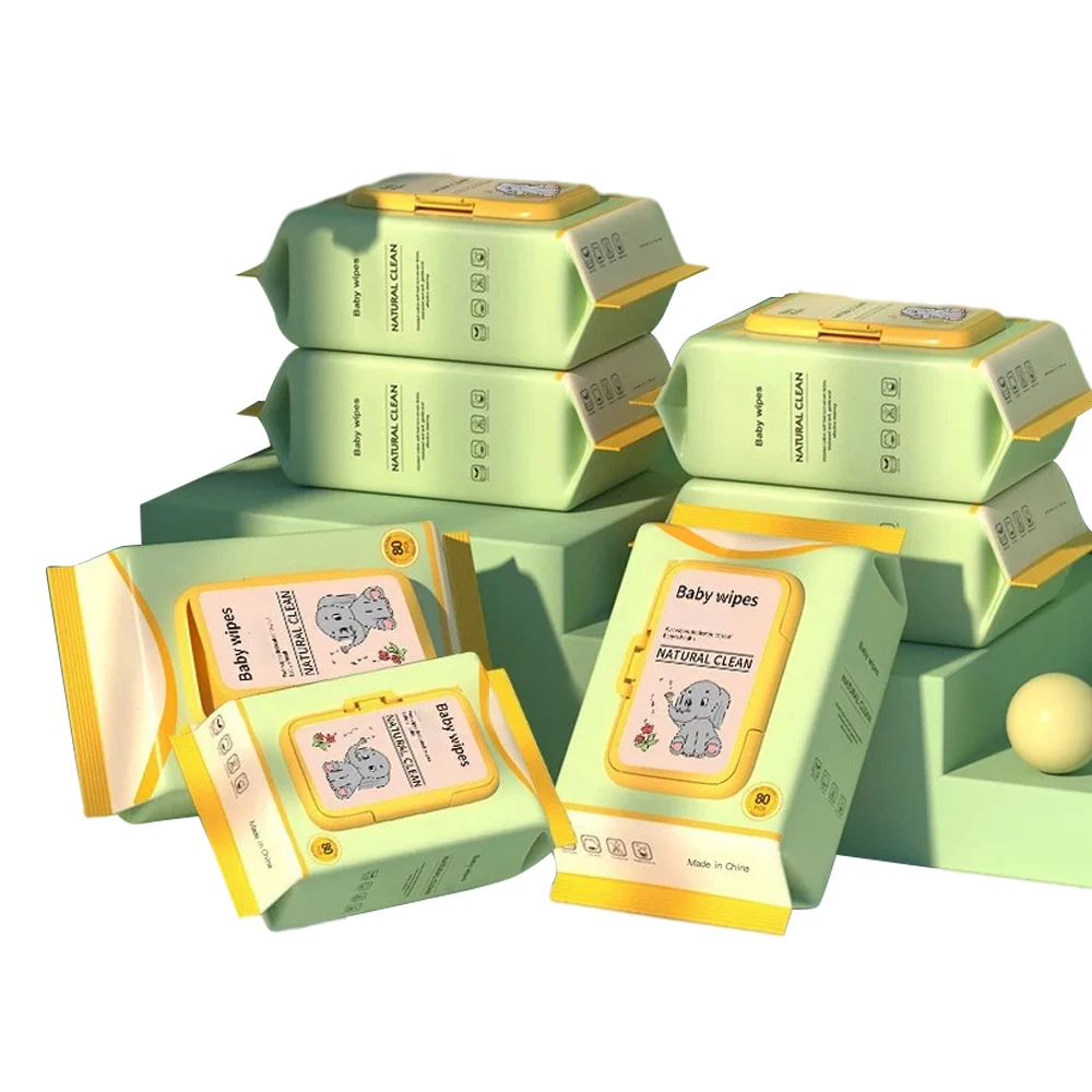 Оптовая продажа цена детские влажные салфетки diapex 80 шт. дома для ухода за руки и рот