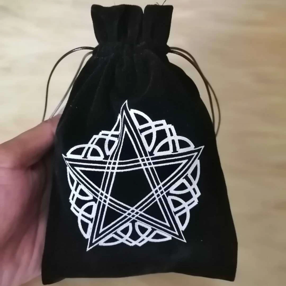 
Тароты сумка для хранения бархатная игральная карта Drawstring пакет настольная игра сумка в кости 