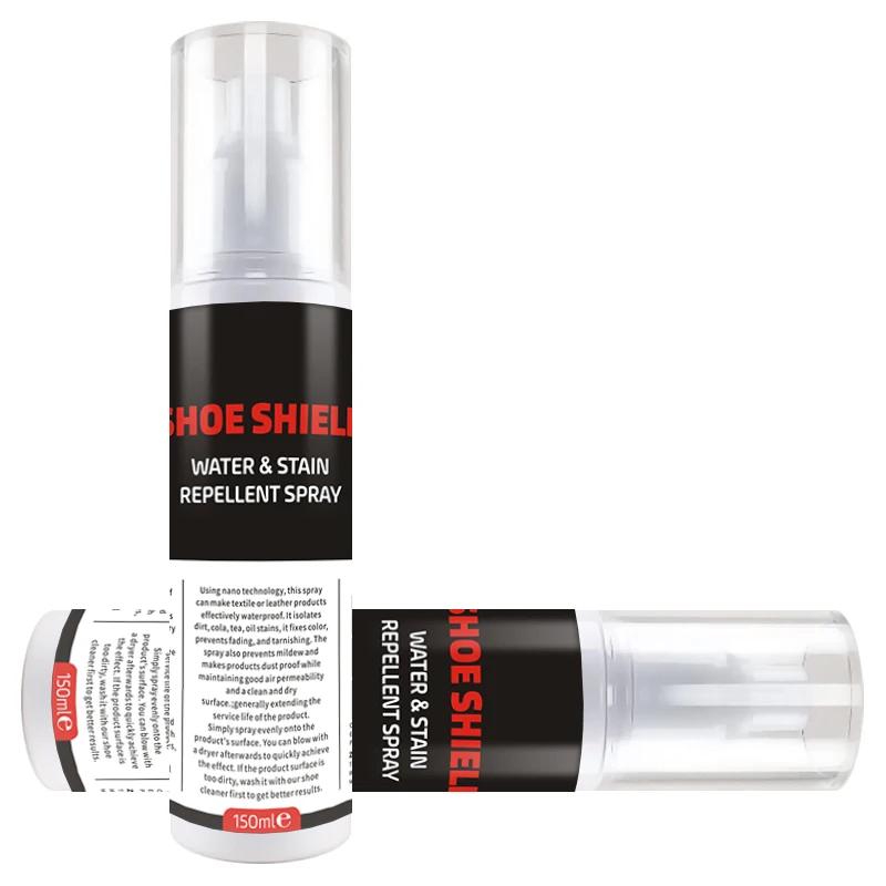 Premium bottle shoe shield water stain repellent shoe spray waterproof 150ml