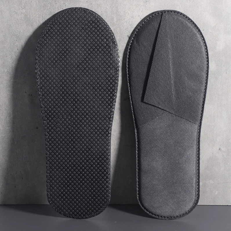 Economic Non-woven Disposable Room Slippers Closed Toe  Slipper Eco-friendly Hotel Amenities