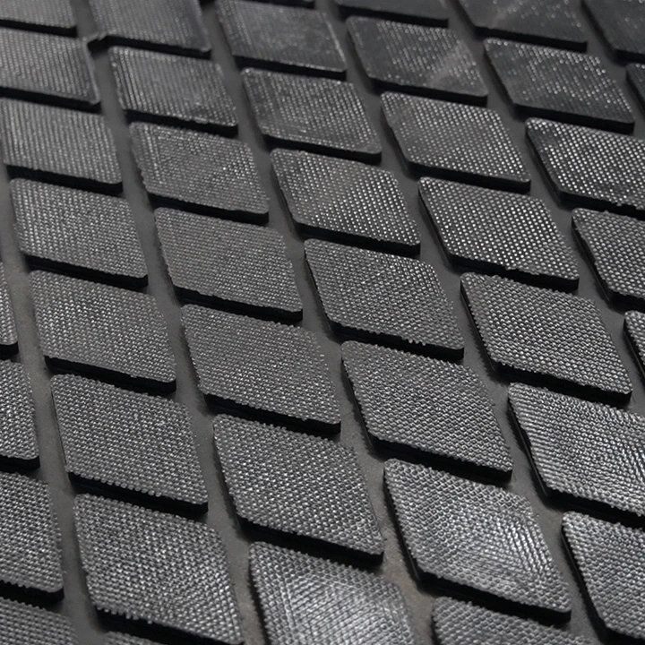 2m x 10mm diamond lagging rubber sheet pulley diamond rubber lagging