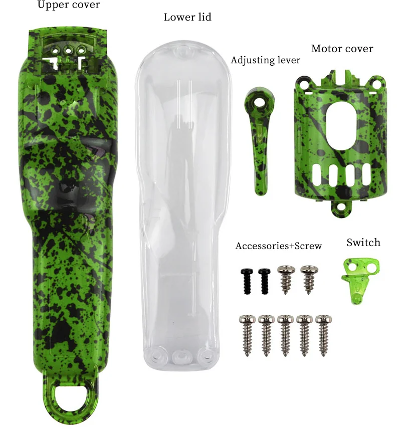 High Quality Haircut Accessories  Electric Hair Clipper Cover Set Barbershop DIY Modification Hair Clipper Shell For 8148 8591