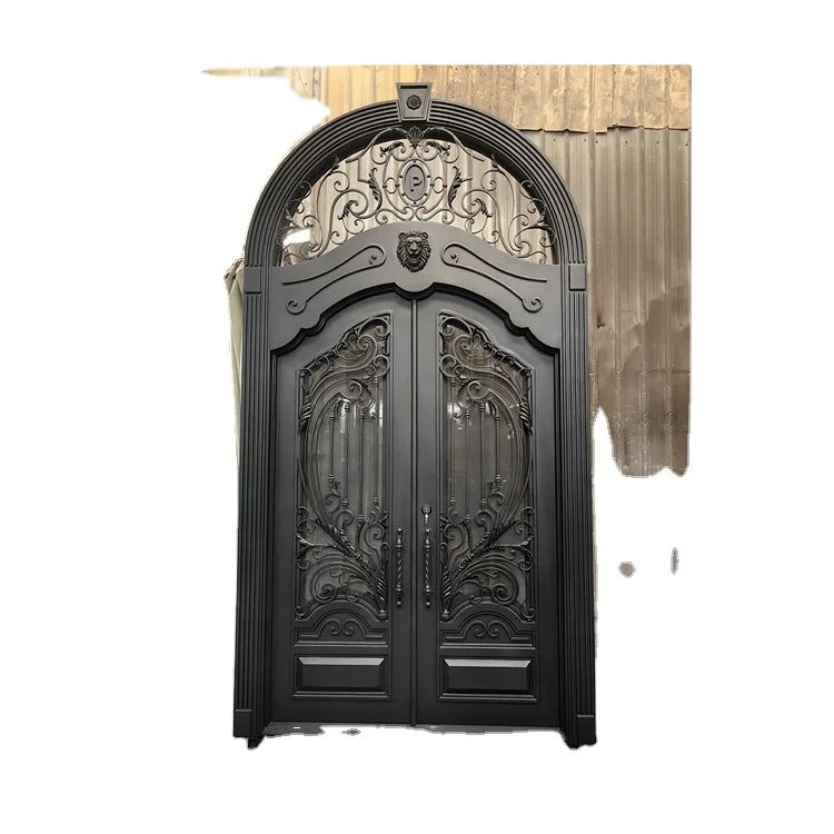 Doors And For Wrought Window Profile 7Cm Sliding Pulley Flat Entrance Designs Price 36 X80 Sg-150031 Steel In Iron Door