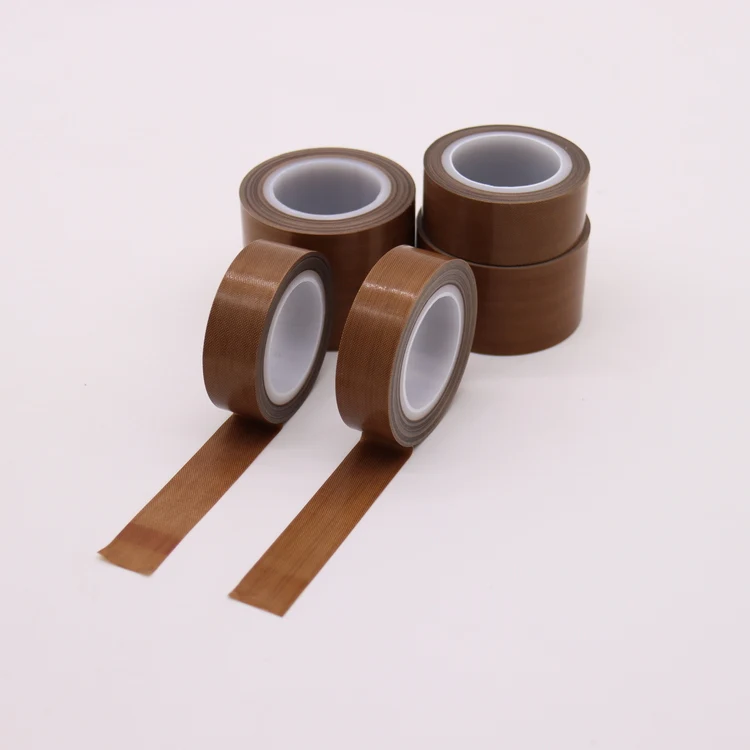 Easy to Clean Heat Resistance Fabric Tape Fireproof fiberglass ptfe tape pehd with Silicone Adhesive