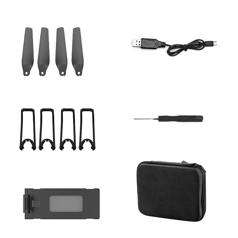 2023 New E88 Quadcopter Foldable LED Light Remote Control 6Axis FPV Wifi Mini Drones with 4K Camera