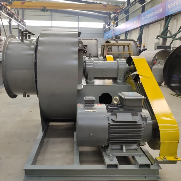 75 кВт свободно стоящая Паровая турбина из нержавеющей стали промышленный пылесборник воздуходувка центробежный вентилятор для удаления пыли