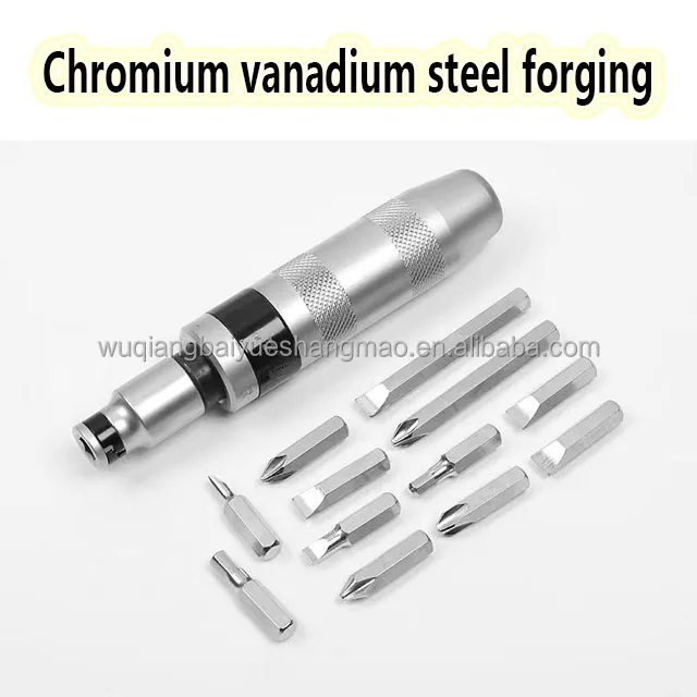 12PCS Impact Screwdriver Set Industrial Grade Multifunctional Screwdriver Bits Screw Extractor For Repairing Driver Set