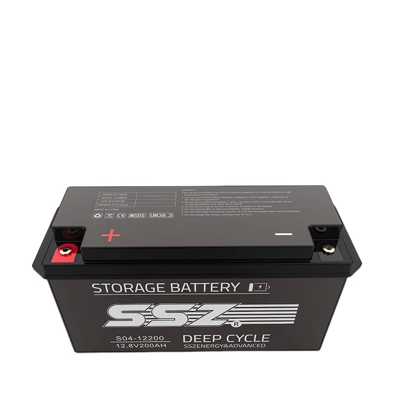 
SSZ brand New arrival 12 v free maintenance 12v 200ah 300ah lithium ion lifepo4 battery 200 ah 