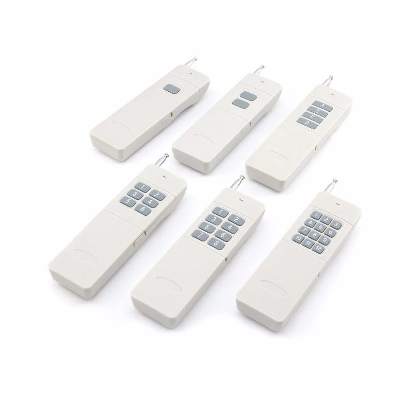 Беспроводной универсальный передатчик дальнего действия 5 км 433 МГц 868 МГц 915 МГц Радиочастотный пульт дистанционного управления 5000 м