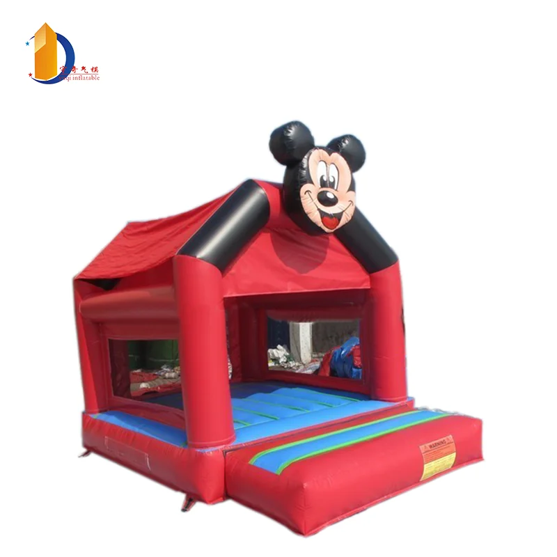 Лидер продаж, надувные замки с красной мышей micky, надувной батут для детских игрушек