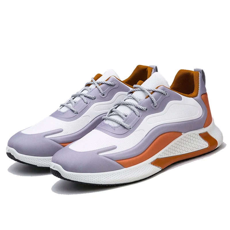 2022 new arrival factory wangdu breathable sport walkingmesh shoes men casual sneakers