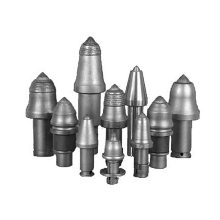 Trenching cutter picks foundation drilling bits round shank cutter bullet teeth