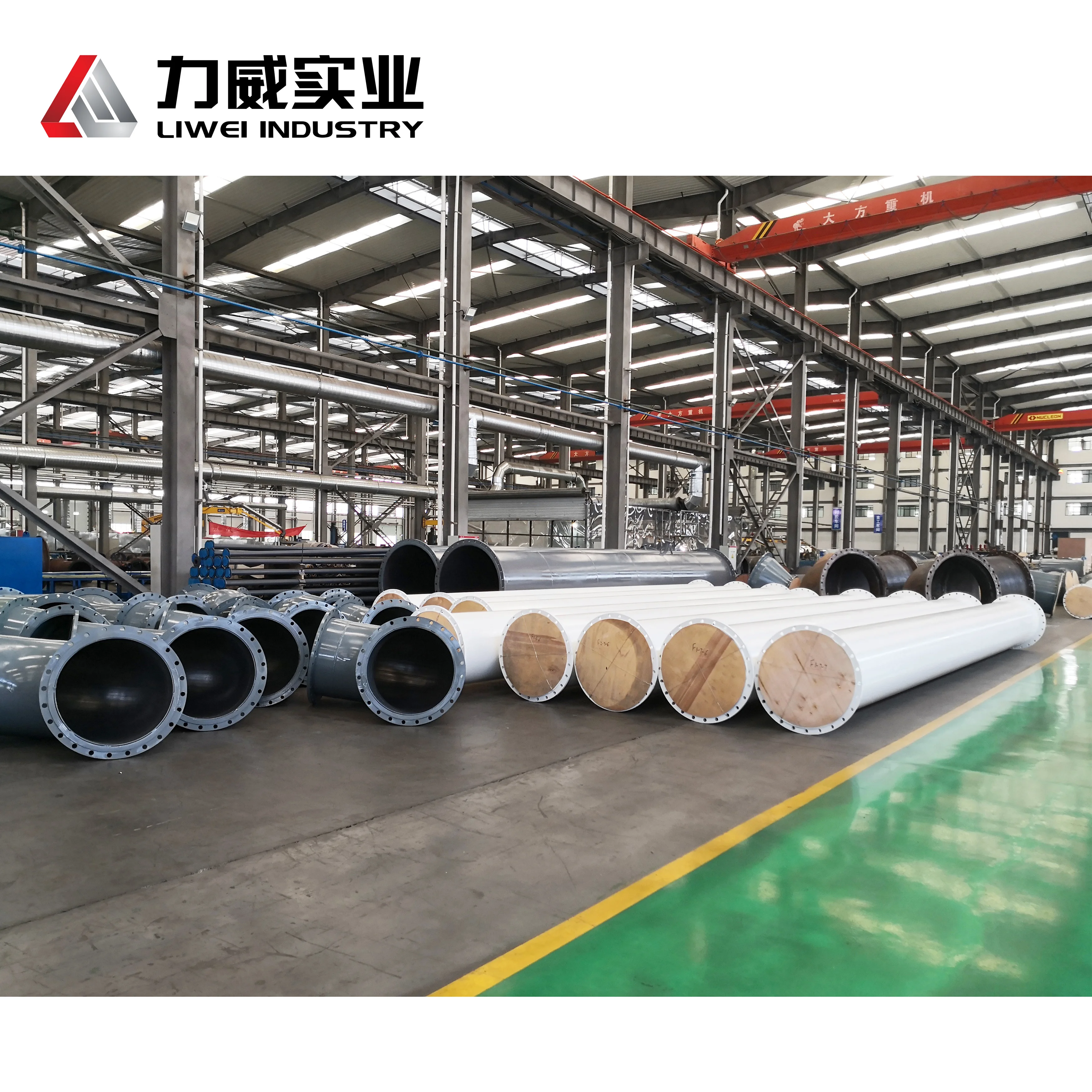 Widely Used tailings pipeline ceramic lined composite steel pipe Alumina ceramic lined pipe