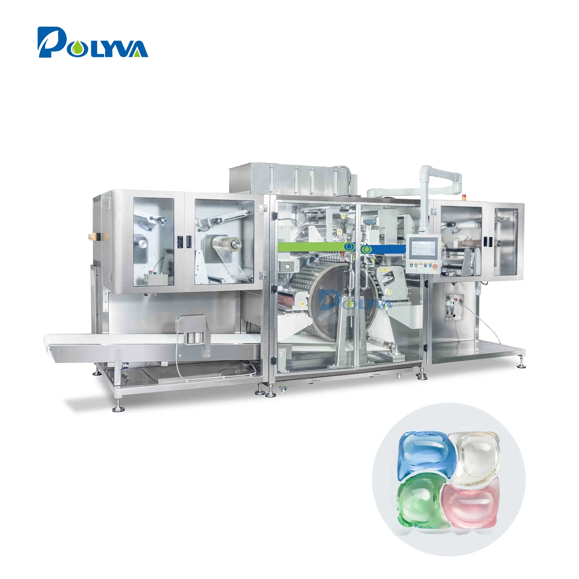 Polyva easily dissolve powder automatic packing machine laundry pods filling machine