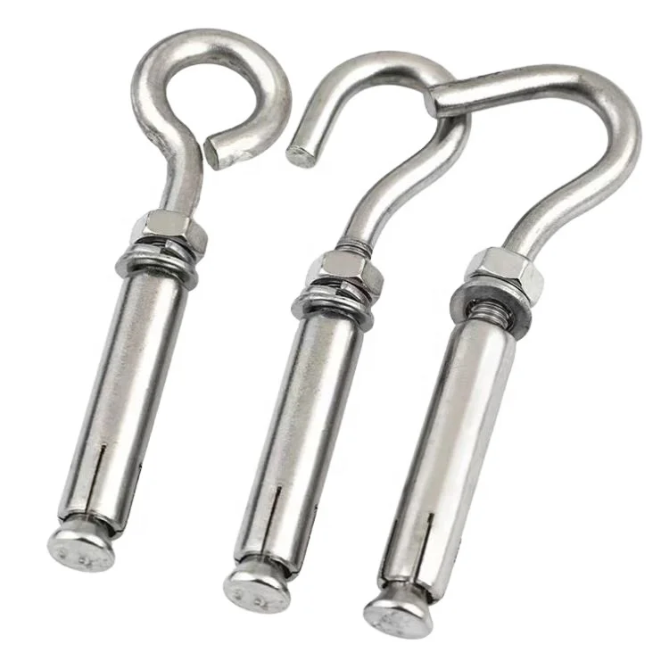 Expansion hook screw pull explosion hook ceiling hook expansion pipe support customization
