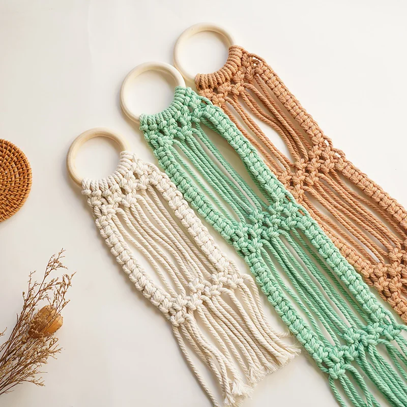 Boho Handmade Gift Polaroid Holder Macrame Photo Display Hanger Picture Frame Wall Hanging