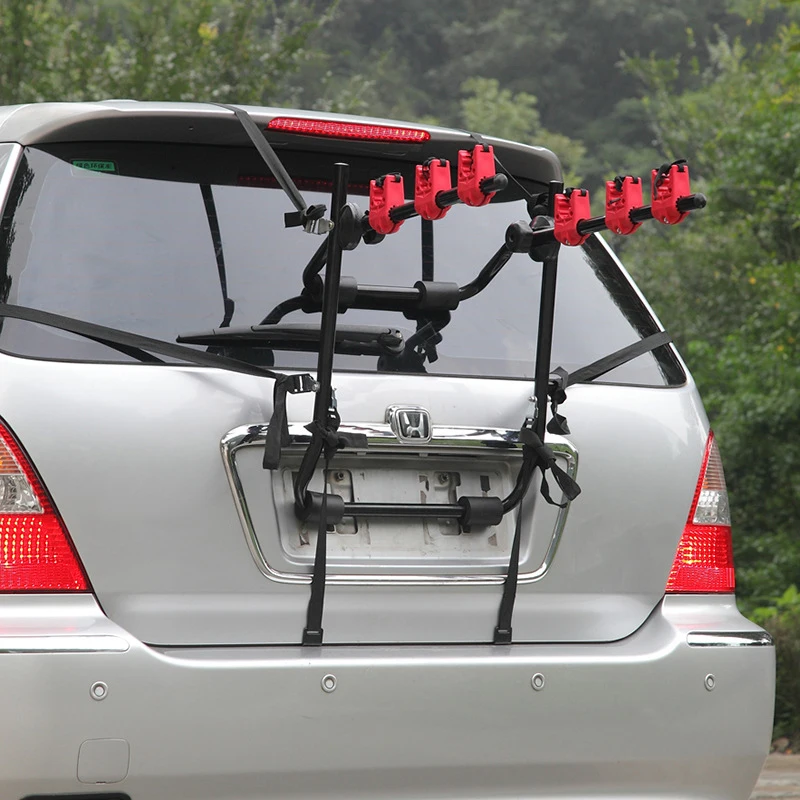 Amazon Hot Sell Quick Release Bike Rack Rear Carrier. Hitch Mount Bike Carrier For 3 Bikes/