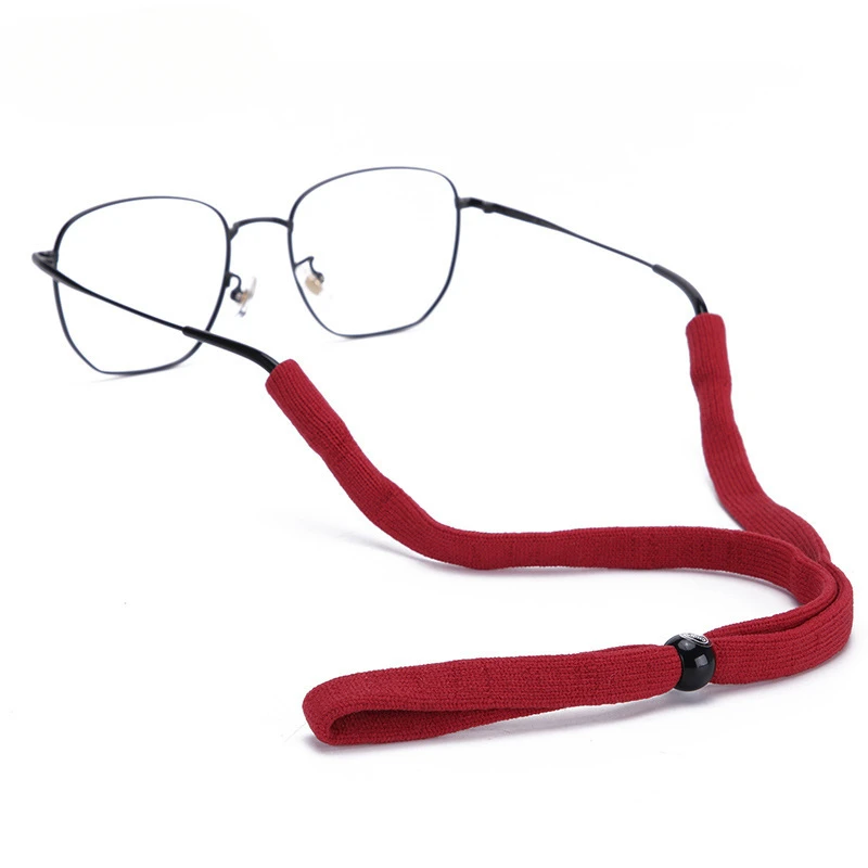 New Arriving Wholesale Simple High Elastic Polyester Glasses Strap Sunglasses Chain Sports Glasses Rope Adjustable Glasses Cord
