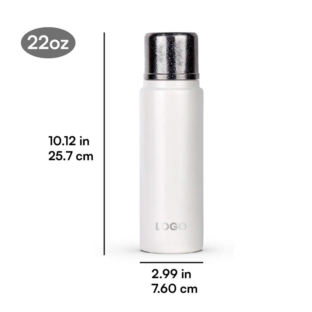 Gift Titanium Sport Bottle Double Wall Drink Bottle 650ml Titanium Water Bottle with Ti Lid and Filter