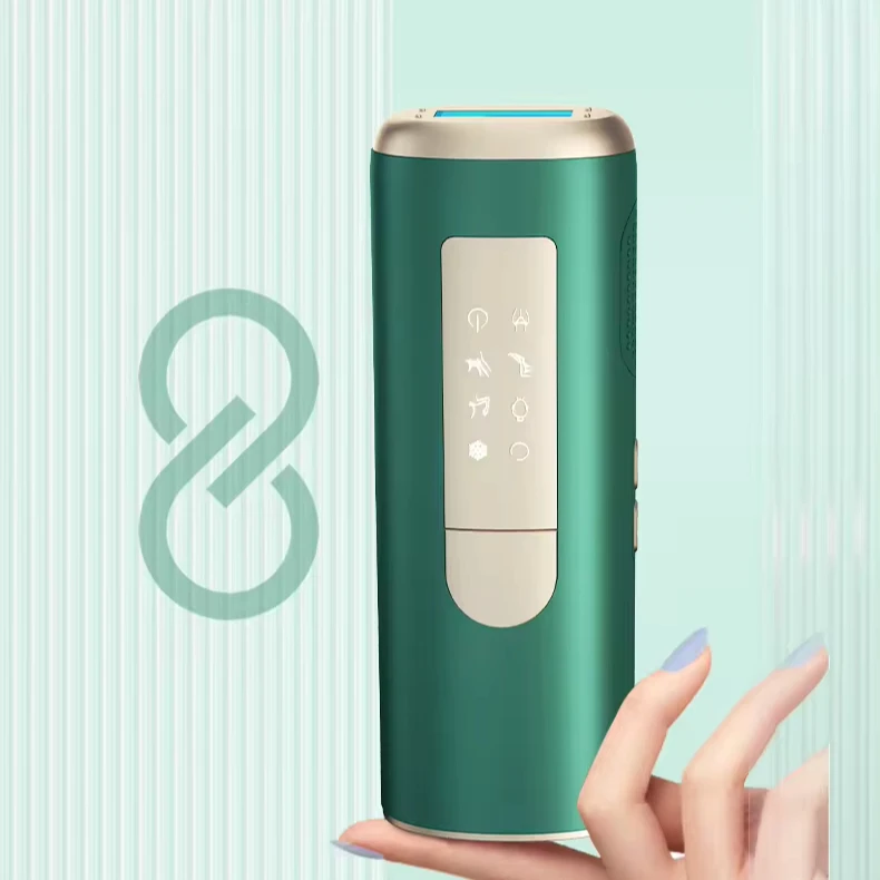Professional Painless Ice Cool Ipl Laser Hair Removal Machine Handheld Home Permanent Laser Hair Removal Device For Face Body