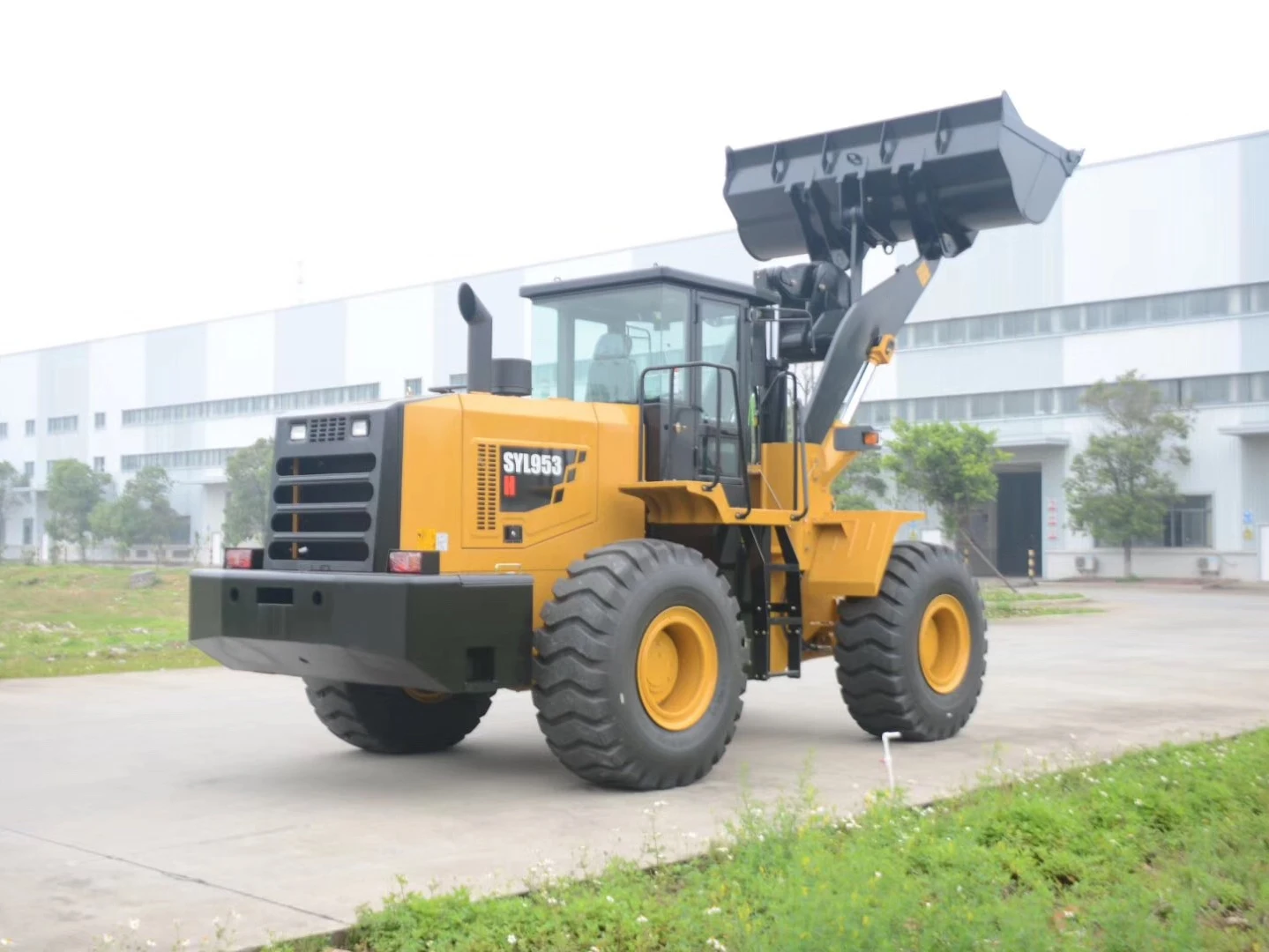 Top Brand 5.5tons 162kW Large Wheel Loader SW955K 2.7m3 Made in China for Sale