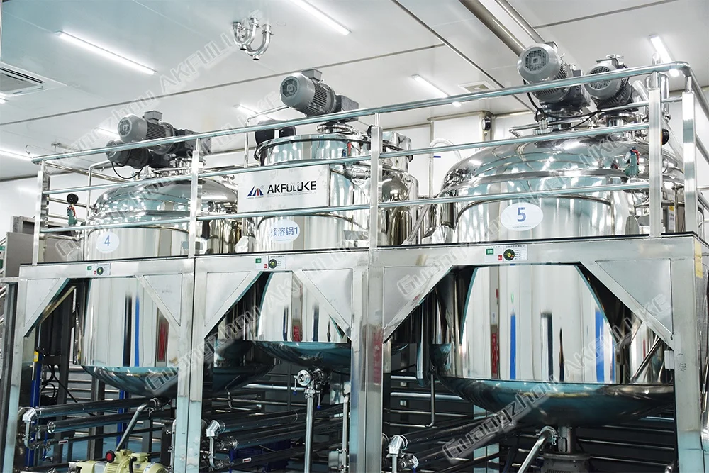 FULUKE SUS316 emulsion mixing tank and material tank machine processing machinery mayonnaise making machine reactor tank