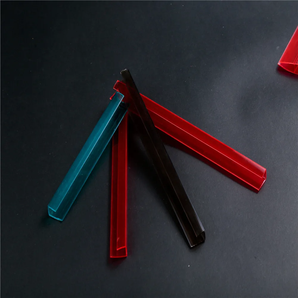 Cheap plastic channel extrusion pc sheet profile U made of polycarbonate manufacture