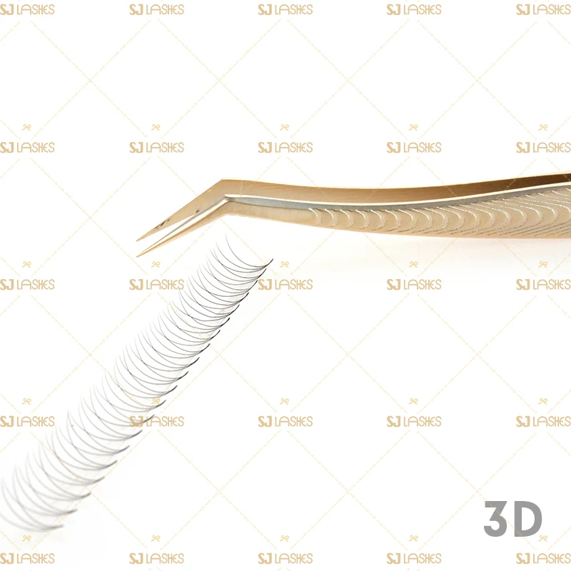 Private Label 2D 3D 4D 5D 6D 7D 8D 10D Premade Fans Lashes Russian Volume Eyelashes Extension accesorios fan de las pestanas