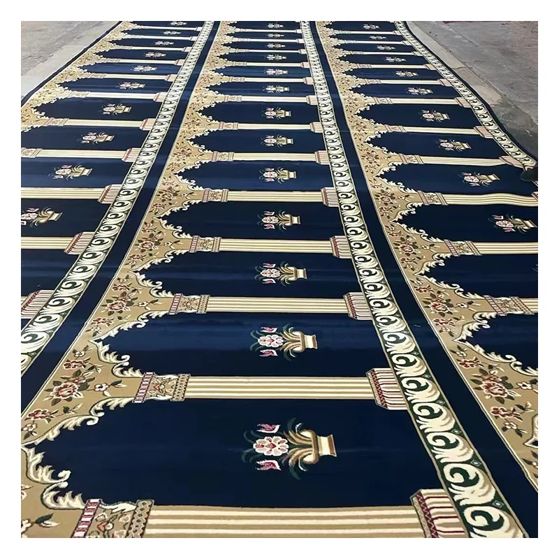 Persian Design Printed Mosque Masjid Prayer in Roll Carpet Runner Carpet