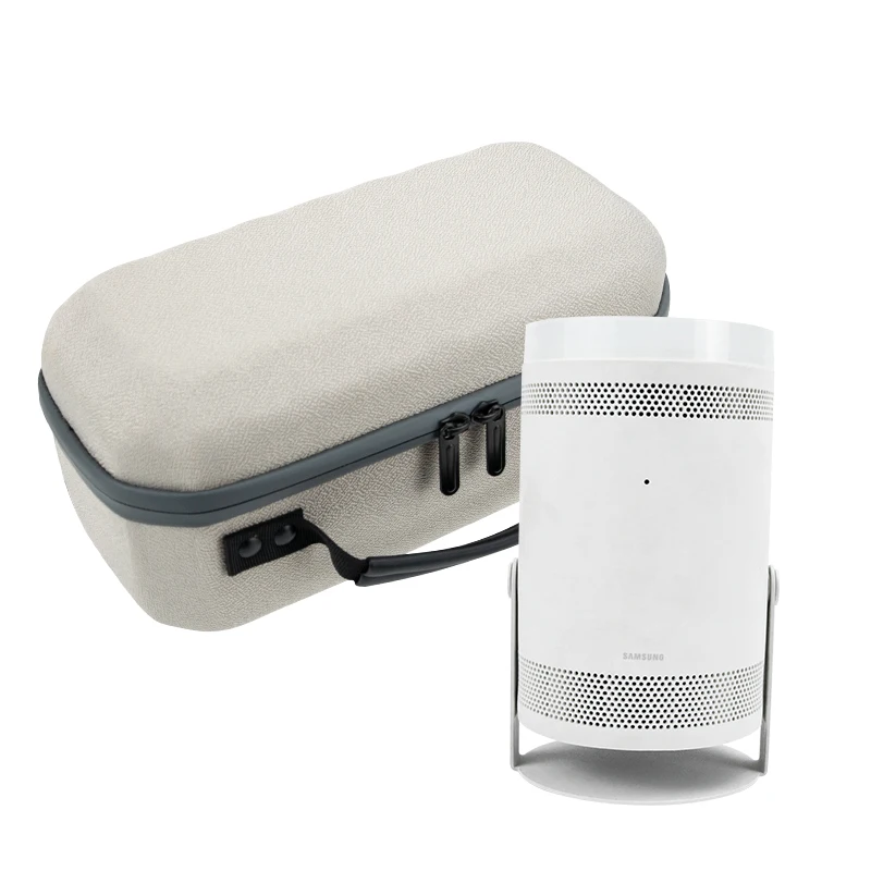 Waterproof hard shell eva zipper case protective portable carrying cases for SAMSUNG the Freestyle projector