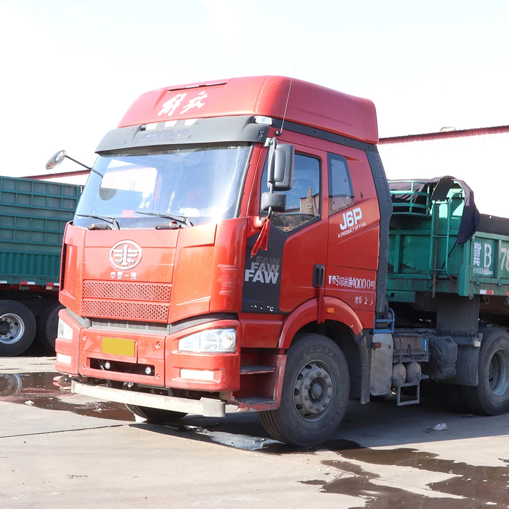 Китайский Бренд FAW Jiefang, транспортный песок и гравий, большой грузоподъемность, 400 л.с., Подержанный карьер, сочлененный самосвал, Подержанный грузовик