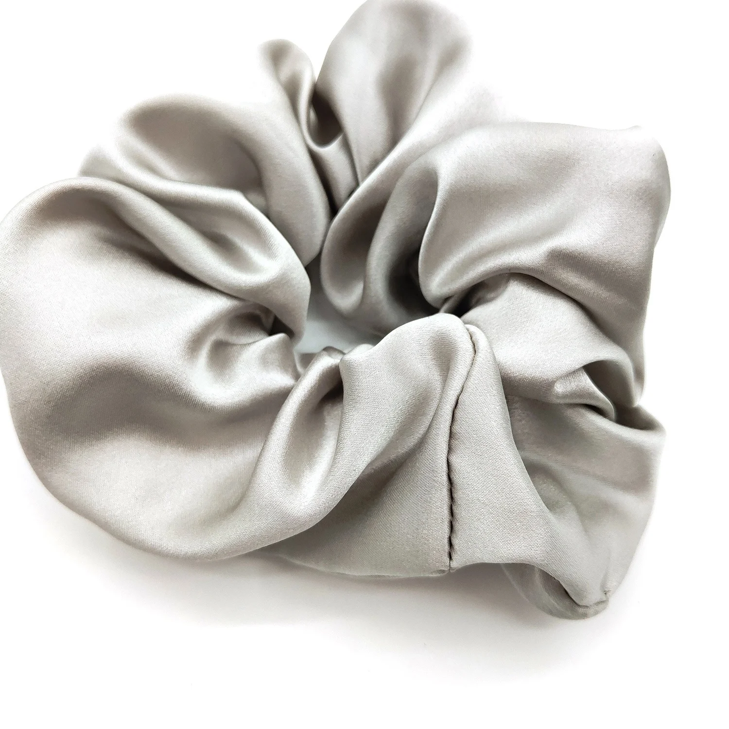 Custom 100% Pure Silk Scrunchies Mulberry Silk Scrunchies Silk Lady Bairbands