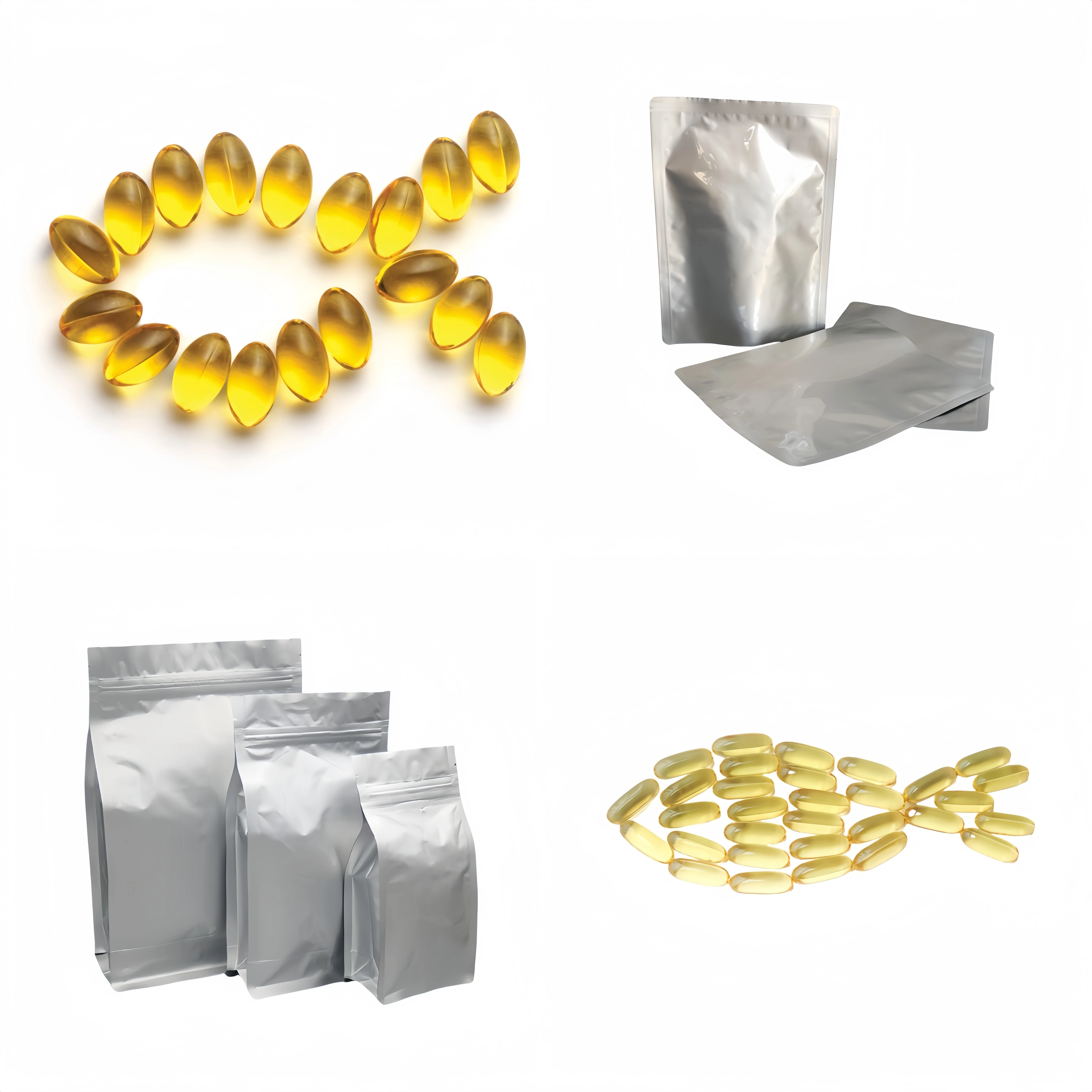 OEM Private Label Vitamins Fish oil capsules Provide Energy and Immunity Food supplements  for Kids